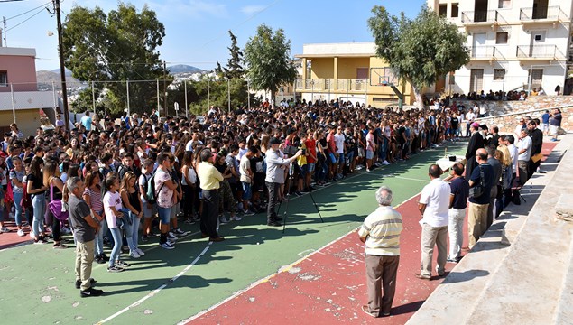Έναρξη σχολικής χρονιάς στα σχολεία της Σύρου