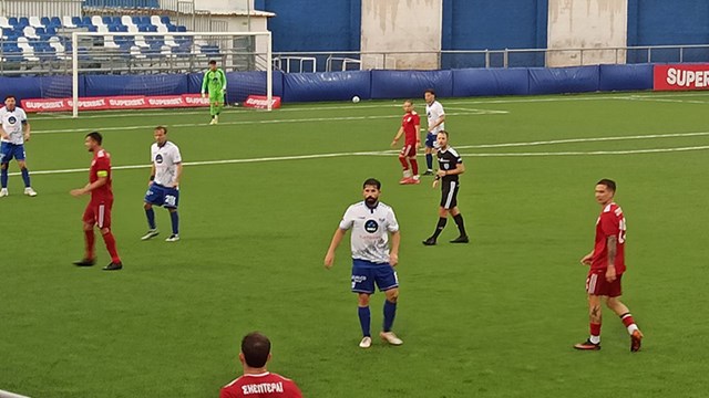Ισόπαλη με δέκα παίκτες η Ελλάς απέναντι στον Πύργο (video)