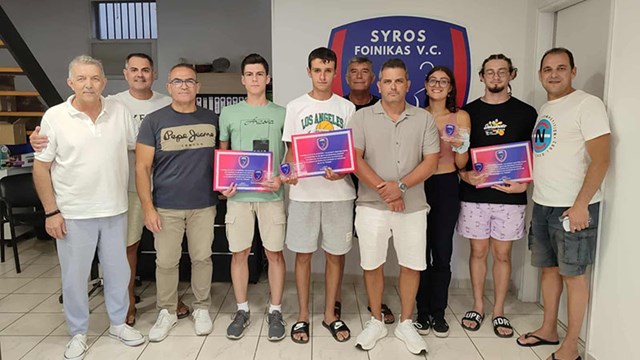 Ο Φοίνικας βράβευσε τους αθλητές που πέτυχαν τους στόχους τους στις πανελλαδικές εξετάσεις!
