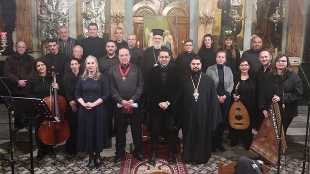 Πλήθος πιστών και φιλομούσων Συρίων συμμετείχαν στο μελωδικό οδοιπορικό προς τον Ευαγγελισμό της Θεοτόκου