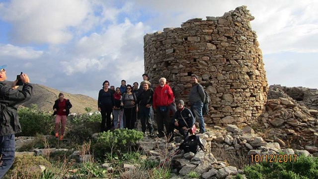 Πρόγραμμα περιπατητικών διαδρομών της Ομάδας Πεζοπόρων Σύρου Φεβρουαρίου