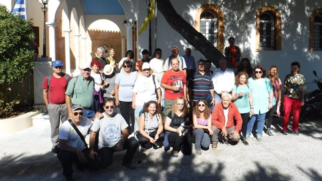 Έναρξη περιπατητικών διαδρομών της Ομάδας Πεζοπόρων Σύρου