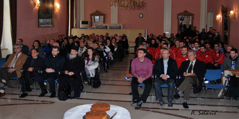 Κοπή πρωτοχρονιάτικης πίτας Α.Ο.Φοίνικα