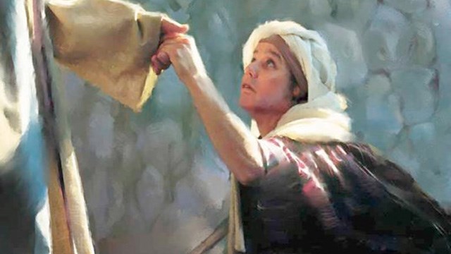 Ο Ιησούς θεραπεύει μια συγκύπτουσα γυναίκα ένα Σάββατο (Λουκ. 13,10-17)