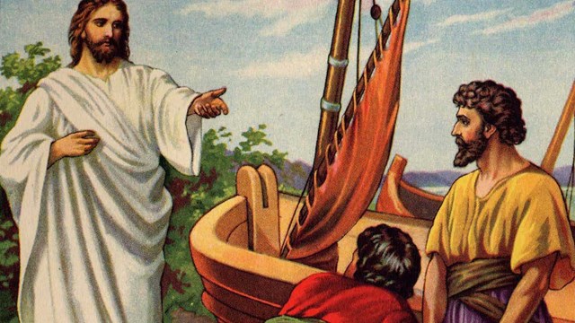 Ο Χριστός καλεί τους πρώτους μαθητές Του (Λουκά 5, 1-11)