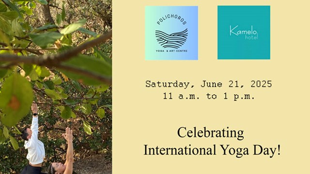 Γιορτάζοντας την Διεθνή Μέρα Yoga !